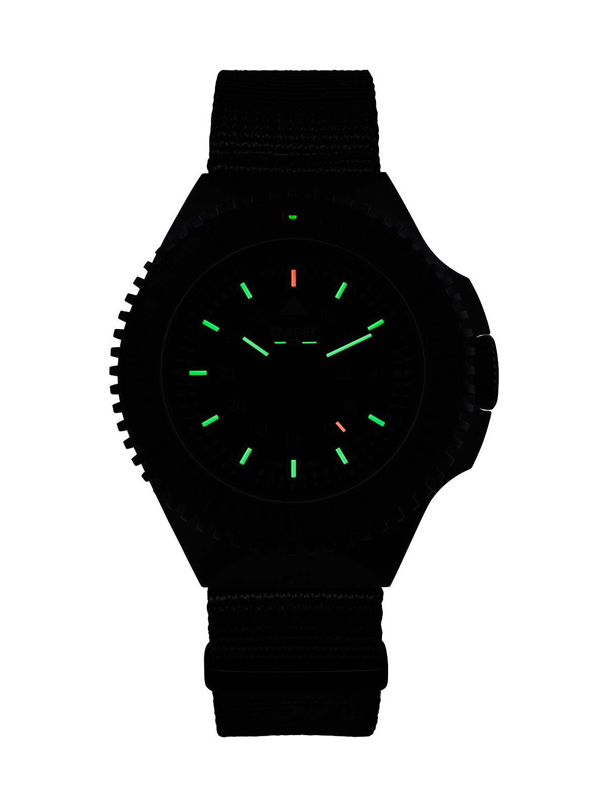 orologio uomo Traser H3 109854 P69 Black-Stealth Black 46mm 20ATM
