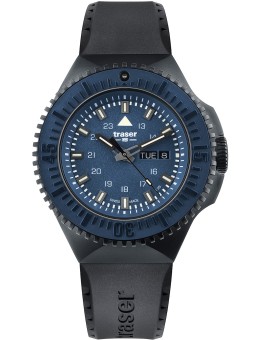 orologio uomo Traser H3 109857 P69 Black-Stealth Blue 46mm 20ATM