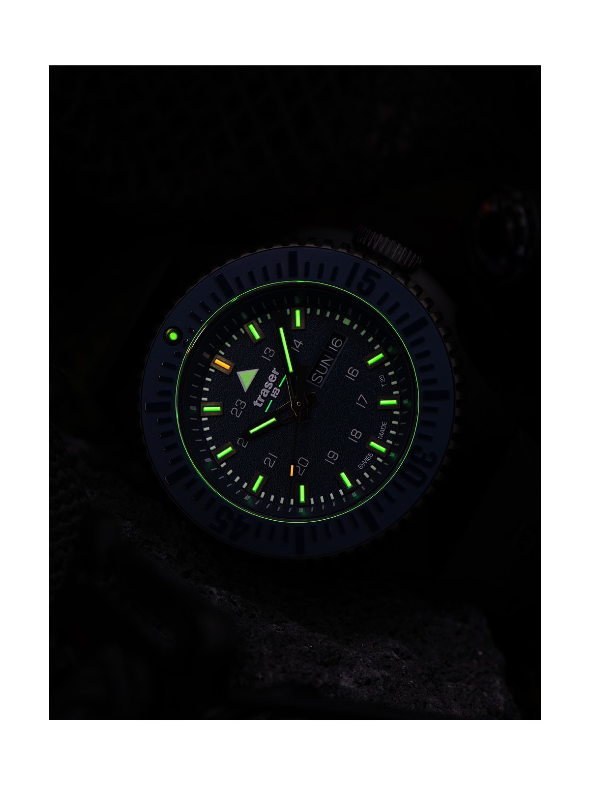 orologio uomo Traser H3 109857 P69 Black-Stealth Blue 46mm 20ATM