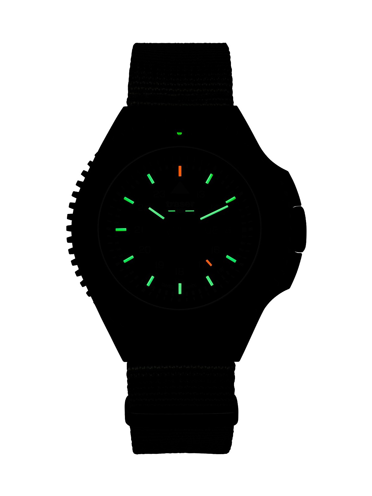 orologio uomo Traser H3 109858 P69 Black-Stealth Green 46mm 20ATM