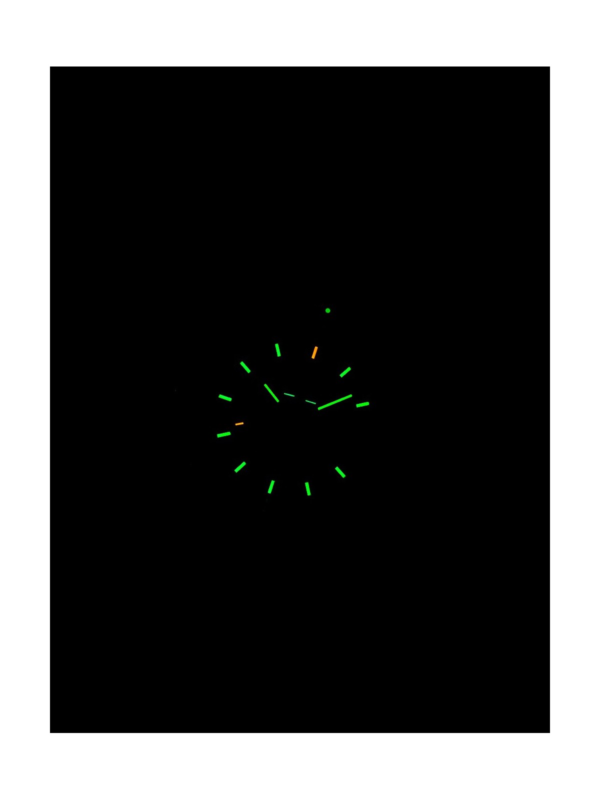 orologio uomo Traser H3 109859 P69 Black-Stealth Green 46mm 20ATM