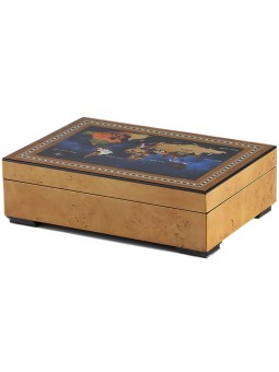 scatola orologio Rothenschild watch box RS-2392-6MAP for 6 watches + small parts