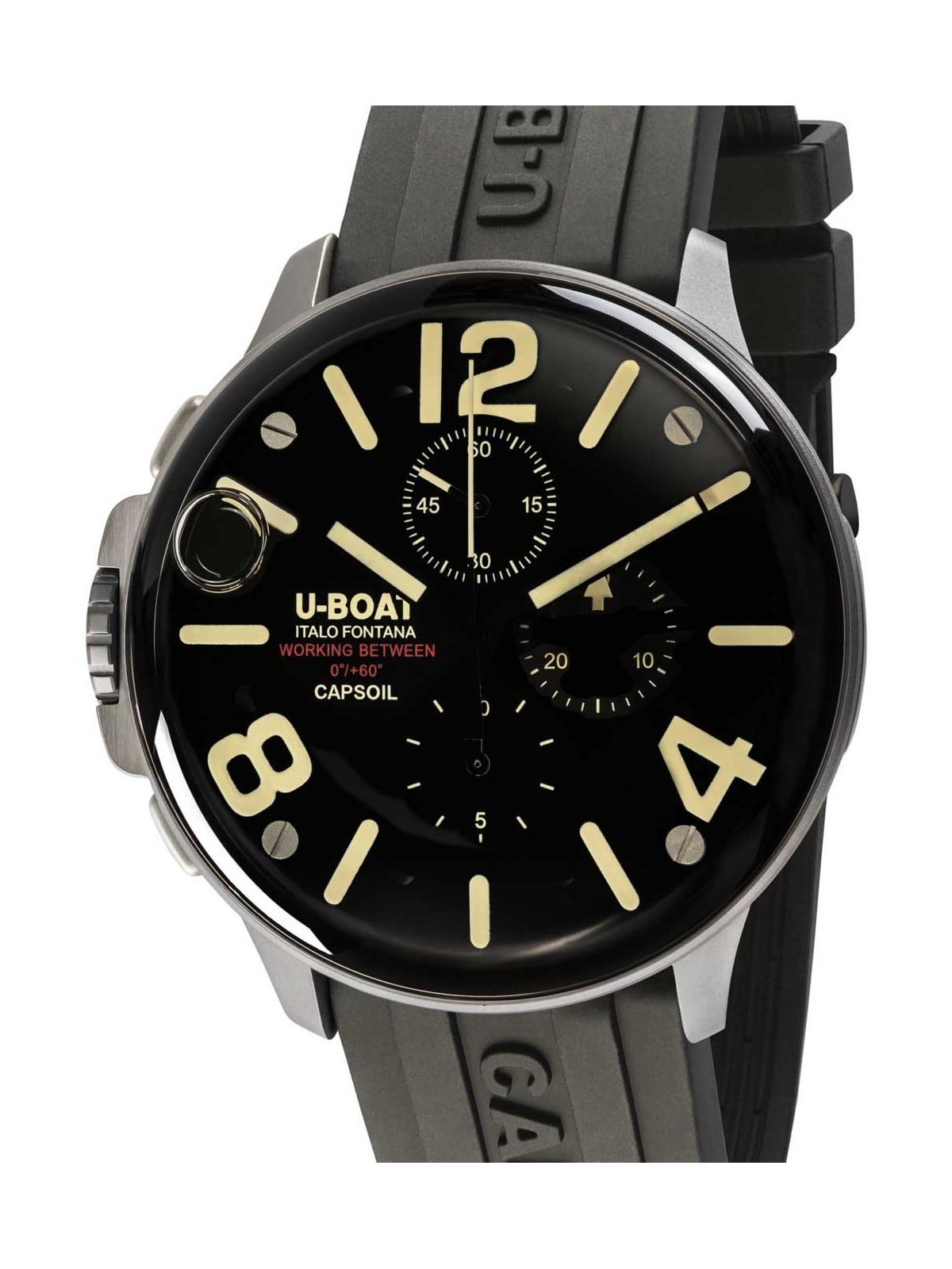 orologio uomo U-Boat 8111/E Capsoil Chrono SS 45mm 10ATM