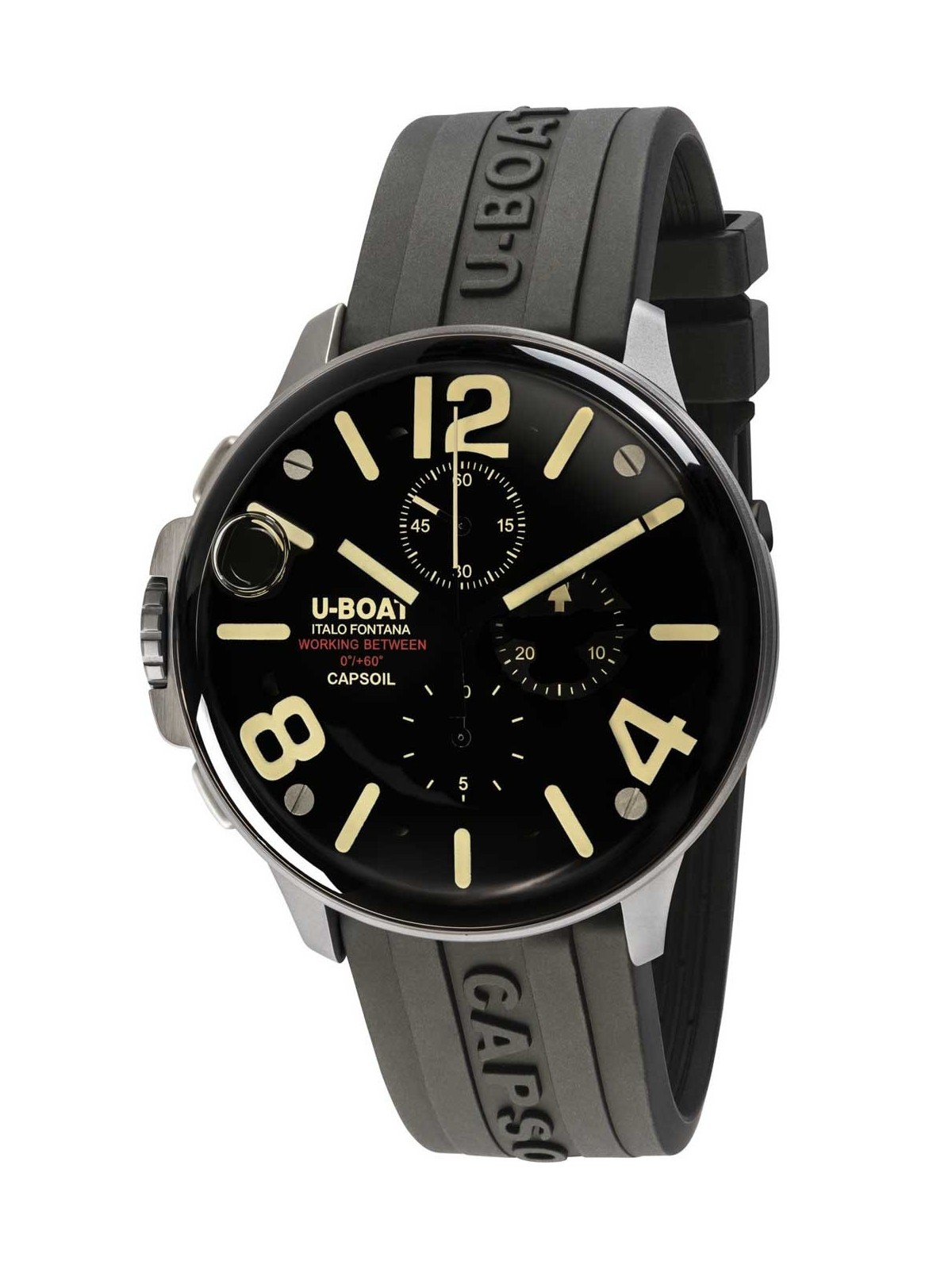 orologio uomo U-Boat 8111/E Capsoil Chrono SS 45mm 10ATM