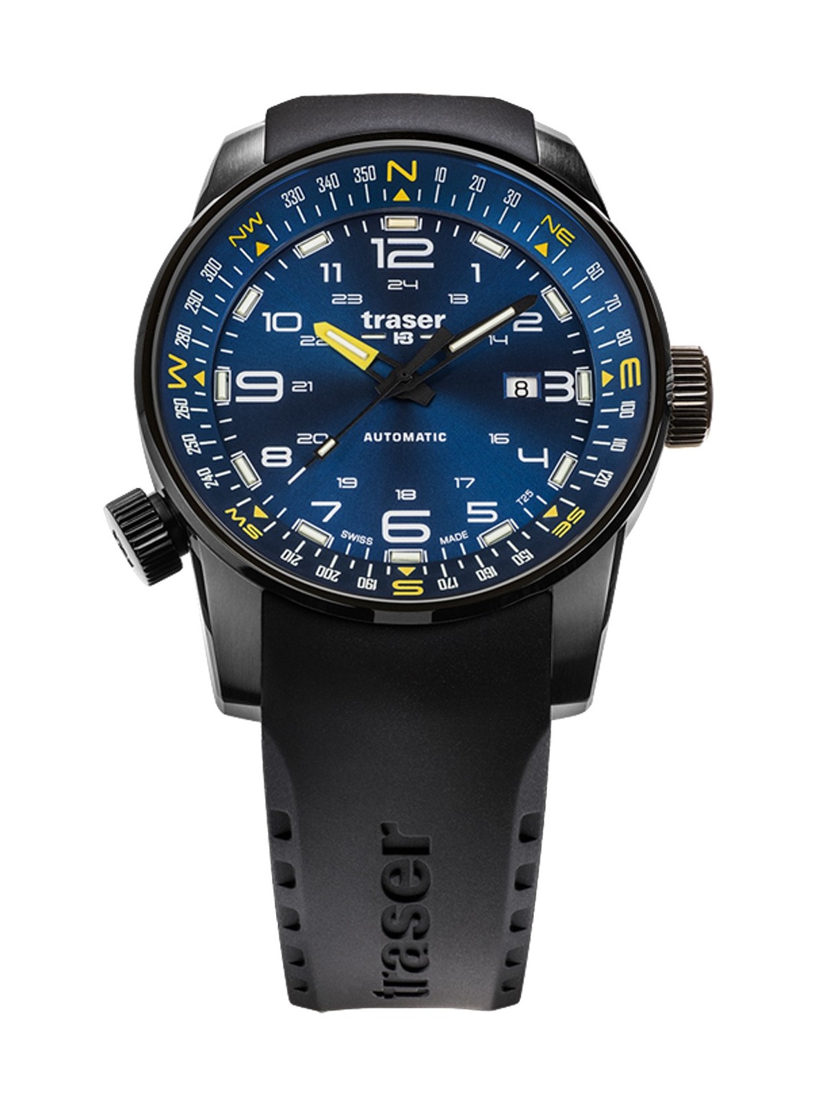 orologio uomo Traser H3 109742 P68 Pathfinder automatic 46mm 10ATM