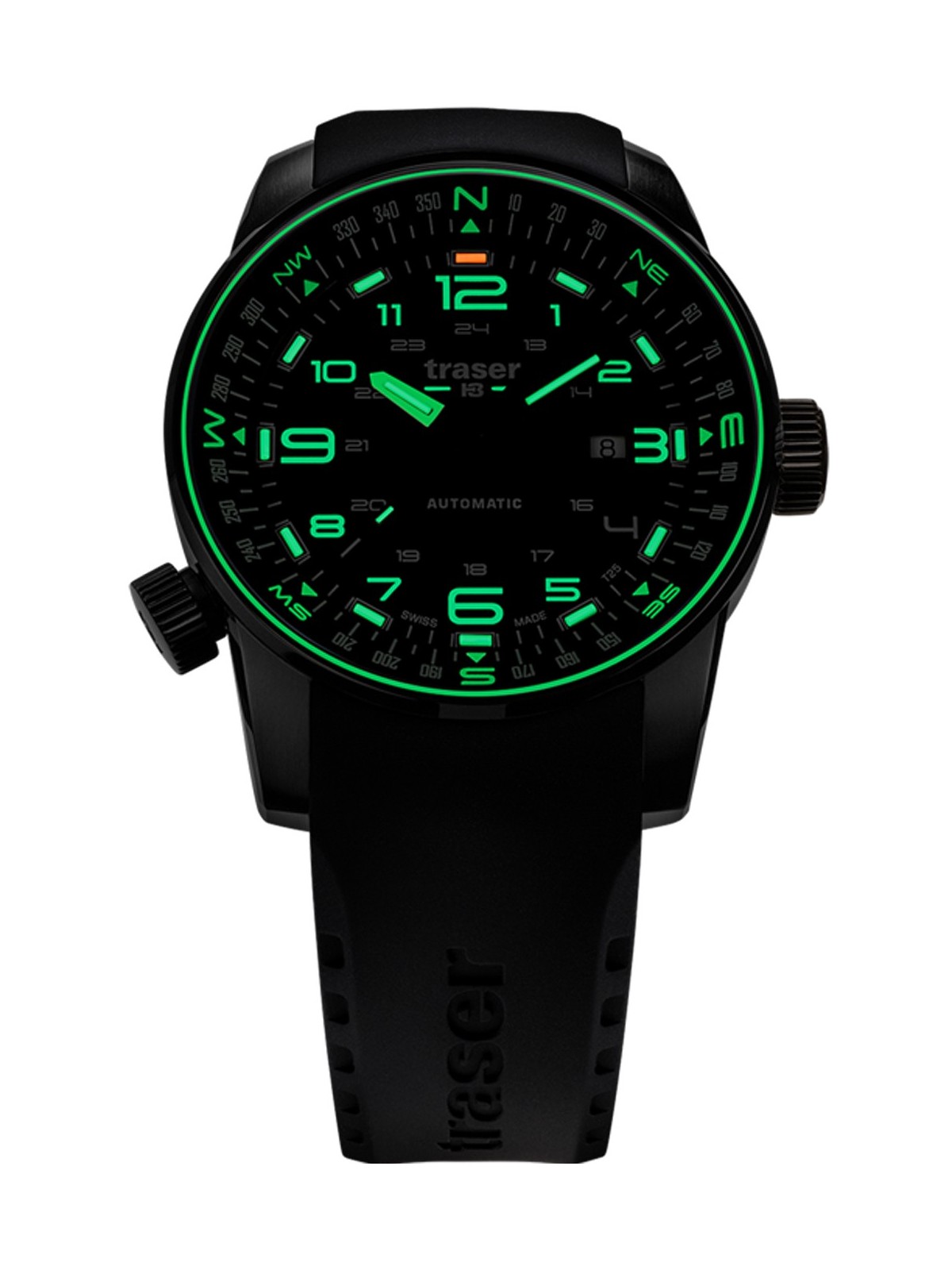 orologio uomo Traser H3 109742 P68 Pathfinder automatic 46mm 10ATM