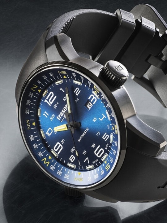 orologio uomo Traser H3 109742 P68 Pathfinder automatic 46mm 10ATM