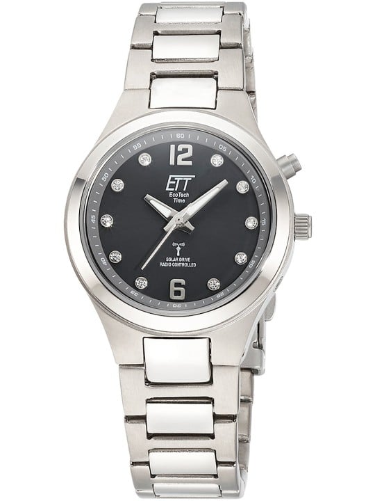 orologio donna ETT ELT-11466-24M Solar Drive radio contr. Everest 34mm 5ATM