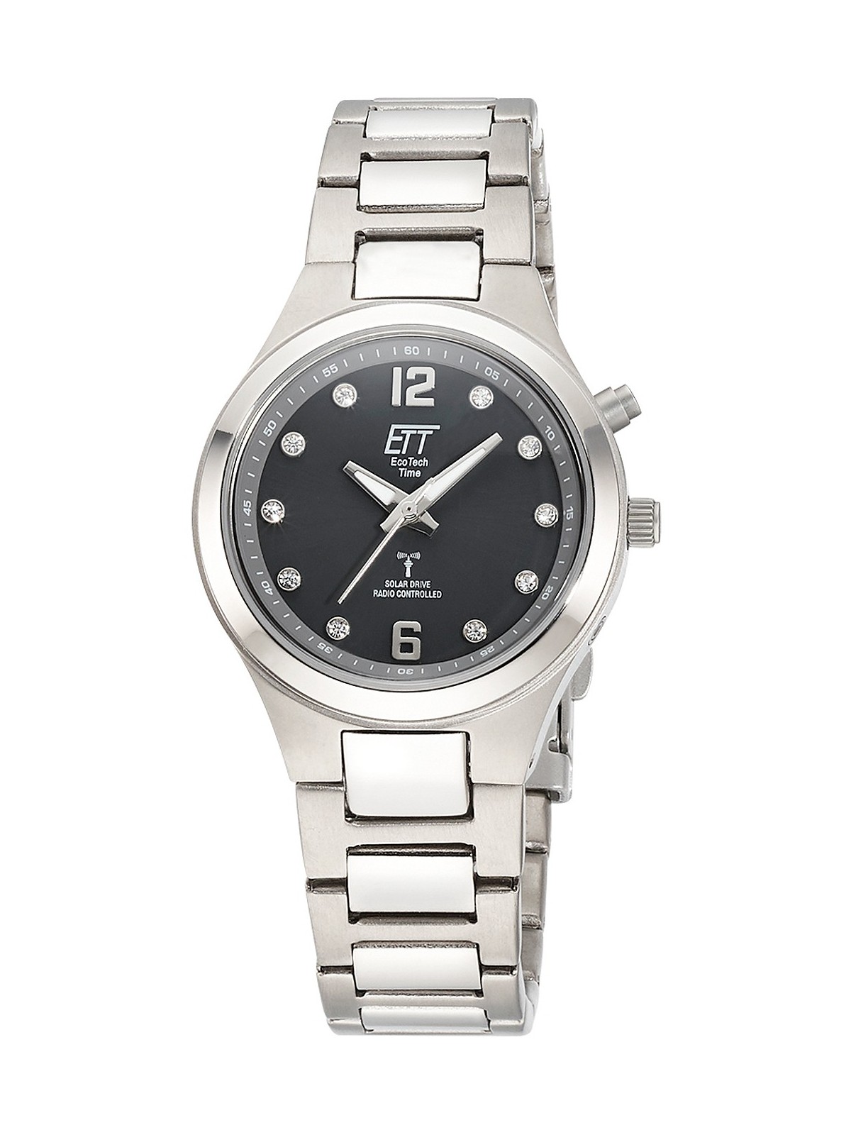 orologio donna ETT ELT-11466-24M Solar Drive radio contr. Everest 34mm 5ATM