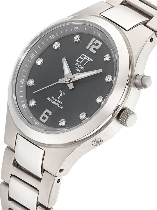 orologio donna ETT ELT-11466-24M Solar Drive radio contr. Everest 34mm 5ATM