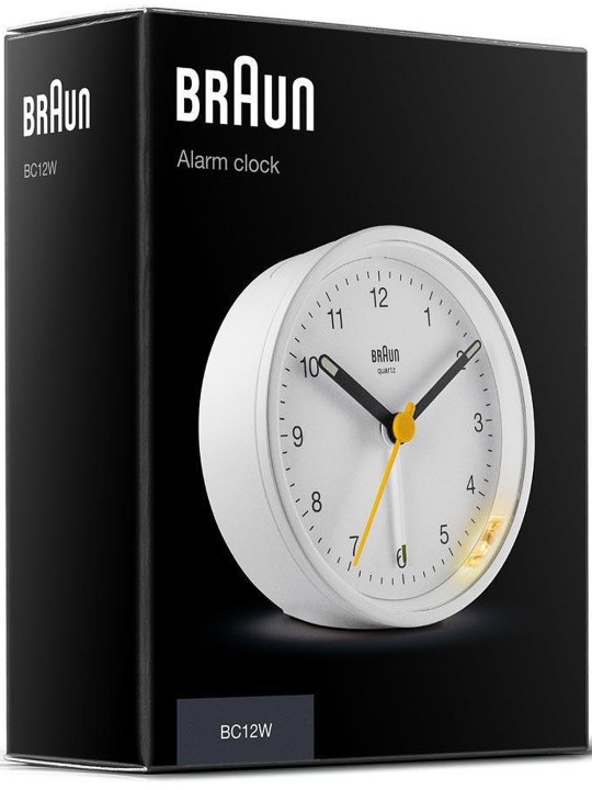 sveglia Braun BC12W classic alarm clock