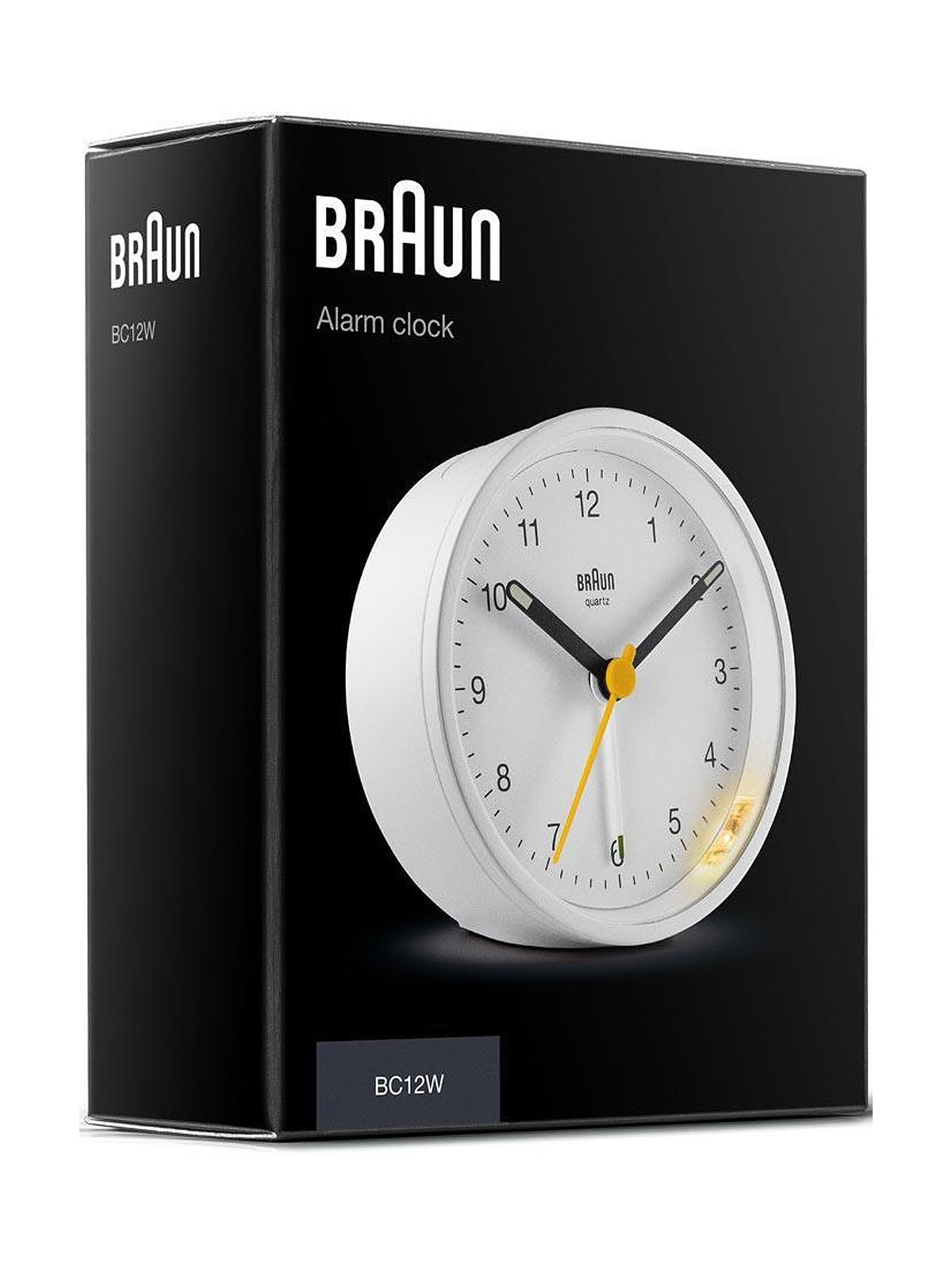 sveglia Braun BC12W classic alarm clock