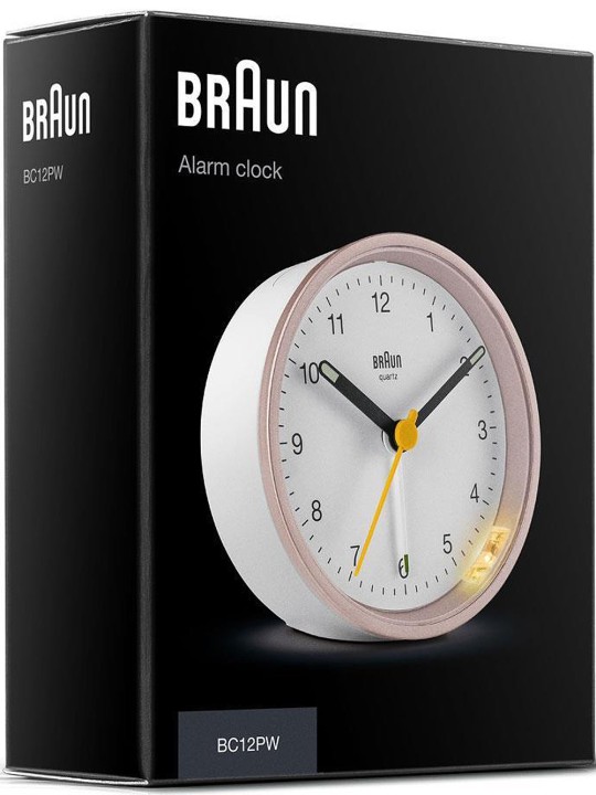 sveglia Braun BC12PW classic alarm clock