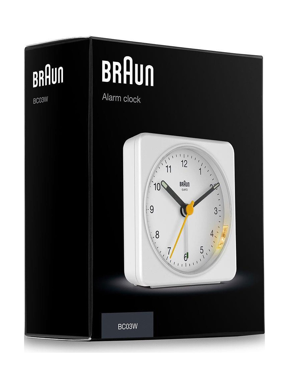 sveglia Braun BC03W classic alarm clock