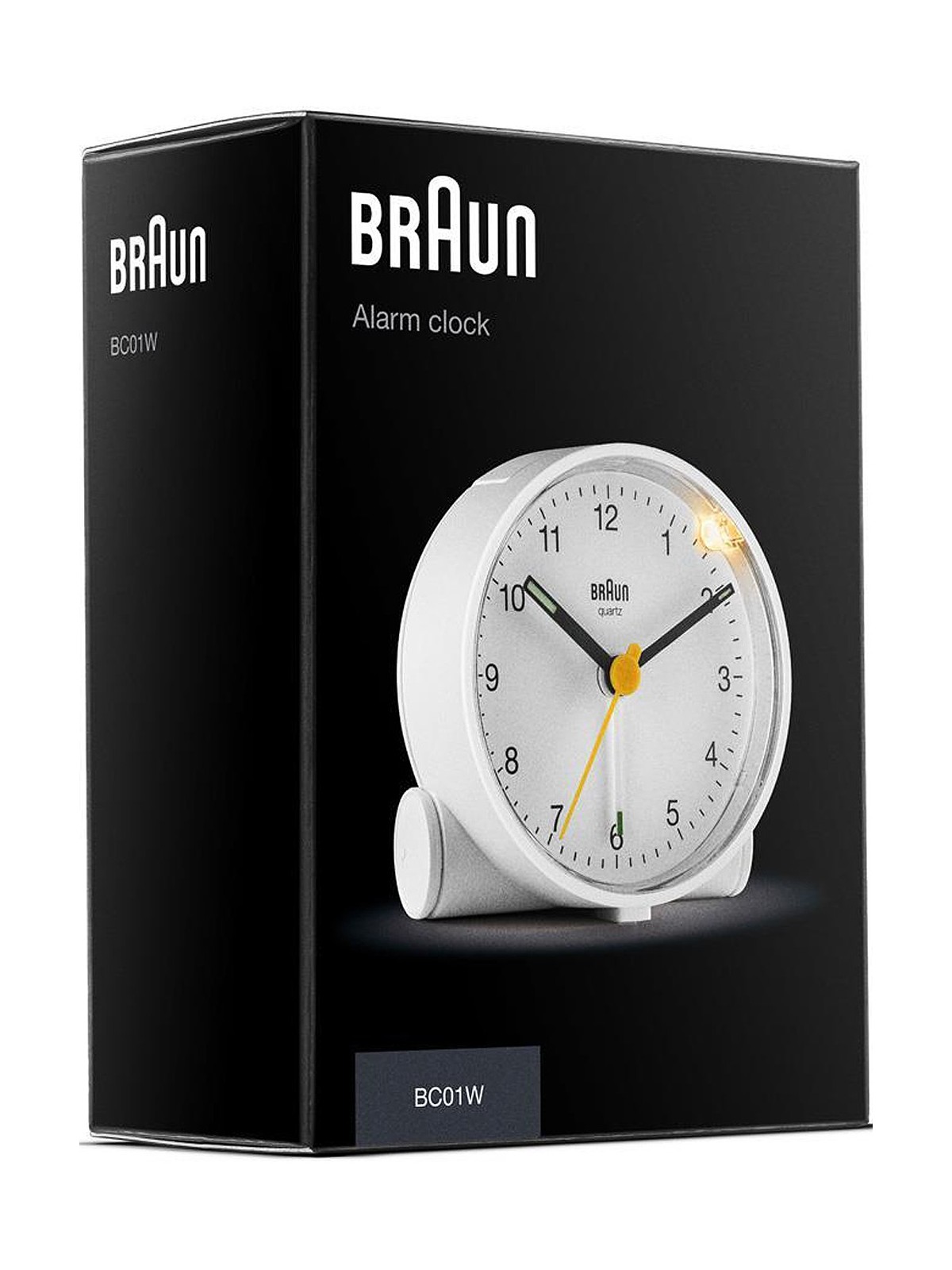 sveglia Braun BC01W classic alarm clock