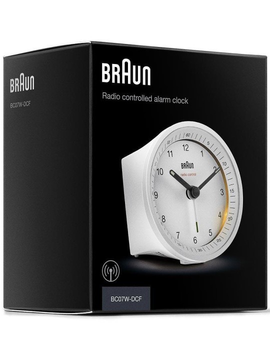 sveglia Braun BC07W-DCF classic radio controlled alarm clock