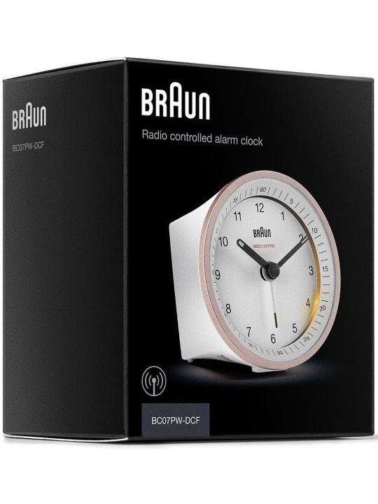 sveglia Braun BC07PW-DCF classic radio controlled alarm clock