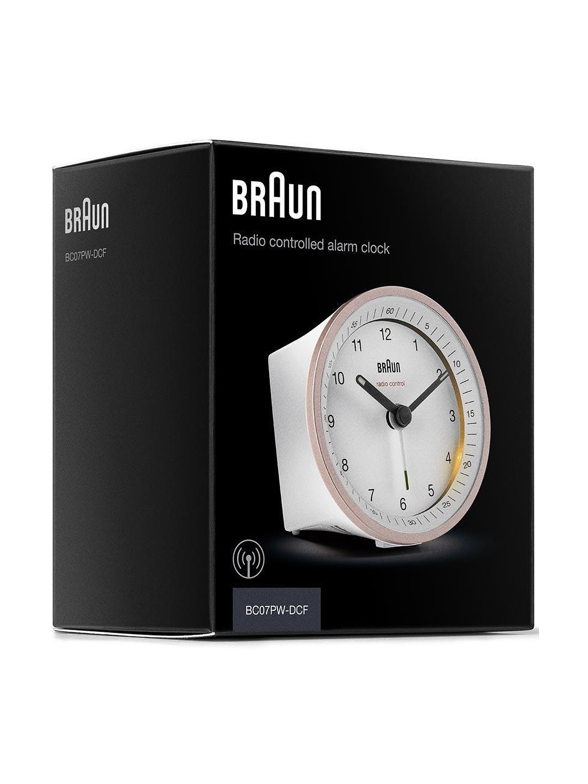 sveglia Braun BC07PW-DCF classic radio controlled alarm clock