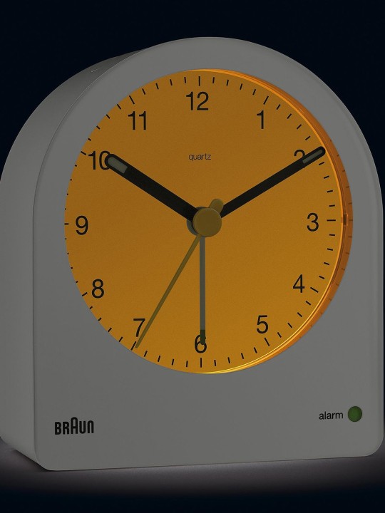 sveglia Braun BC22W classic alarm clock