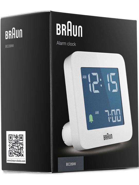 sveglia Braun BC09W classic digital alarm clock