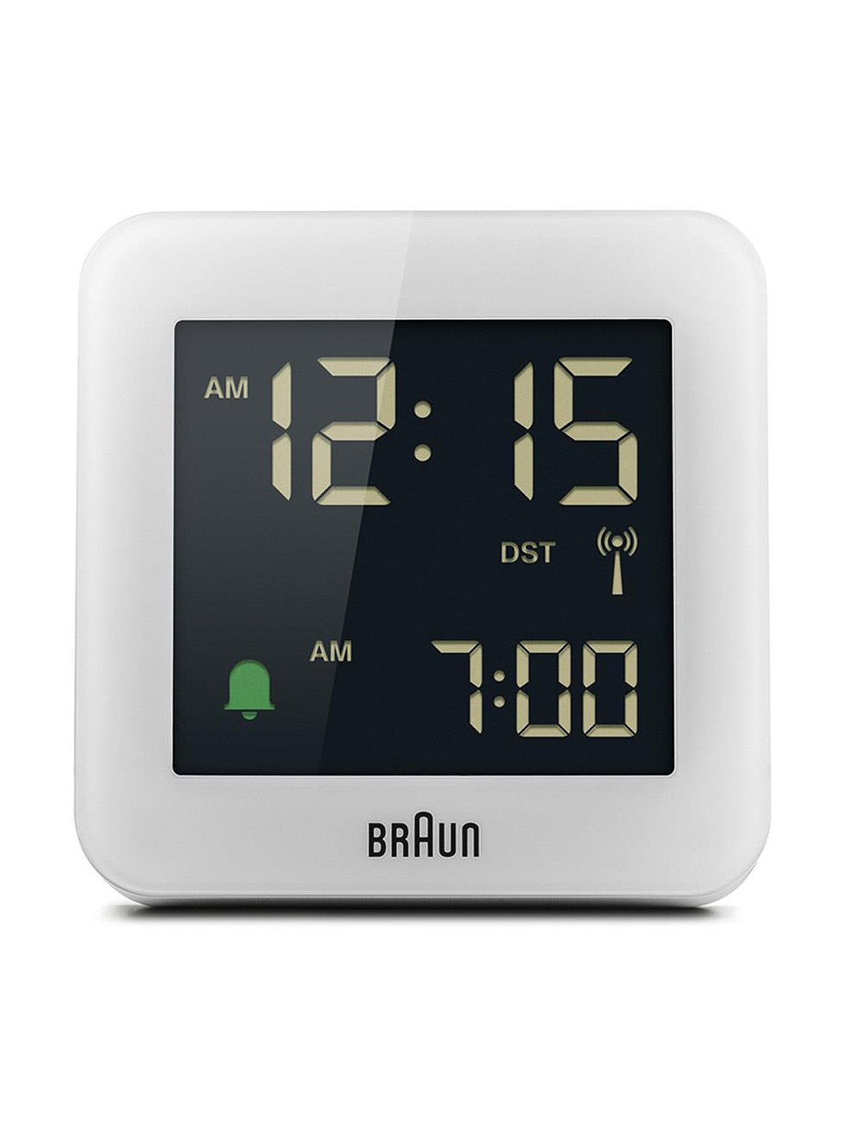 sveglia Braun BC09W-DCF digital radio controlled alarm clock