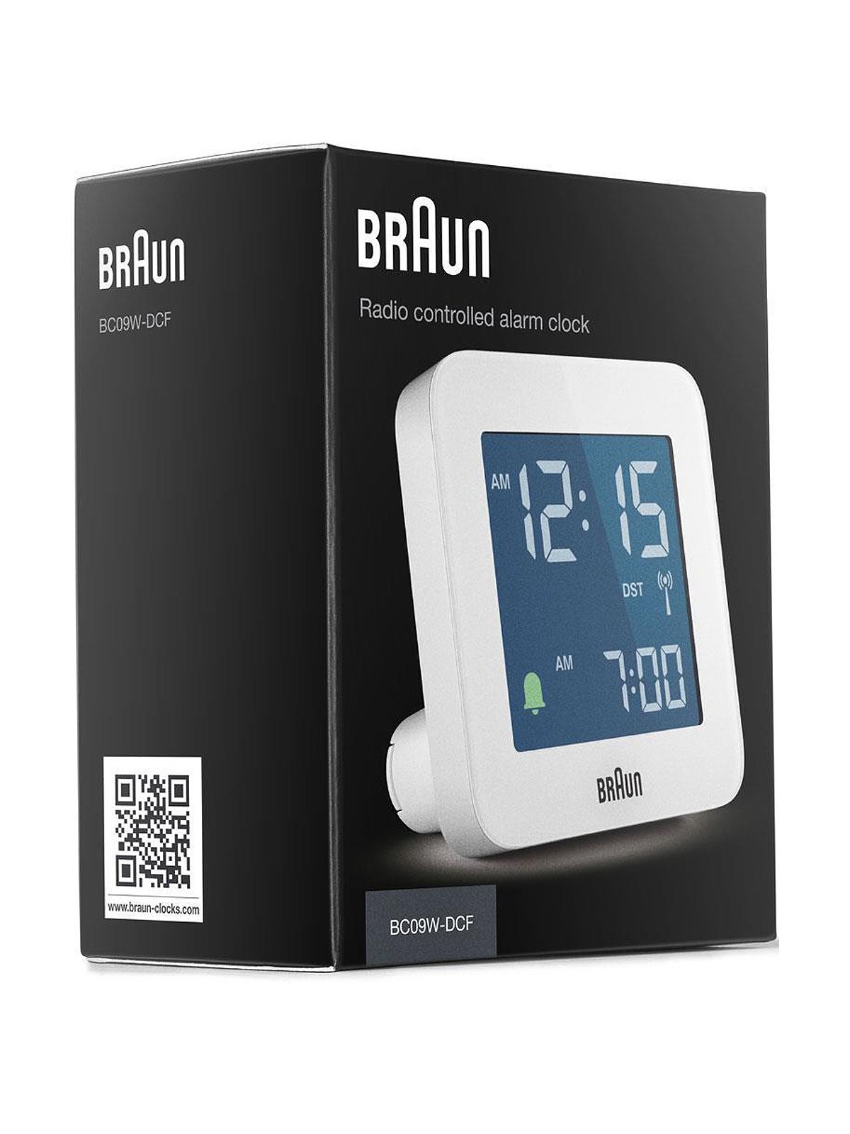 sveglia Braun BC09W-DCF digital radio controlled alarm clock
