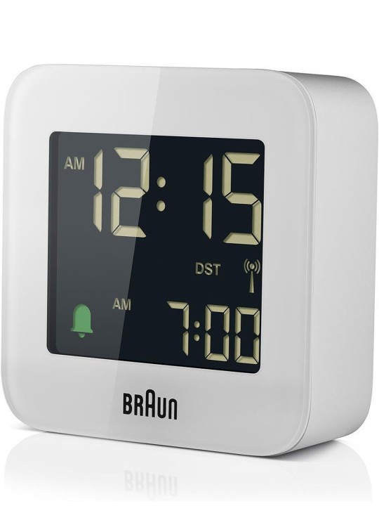 sveglia Braun BC08W-DCF digital radio controlled alarm clock