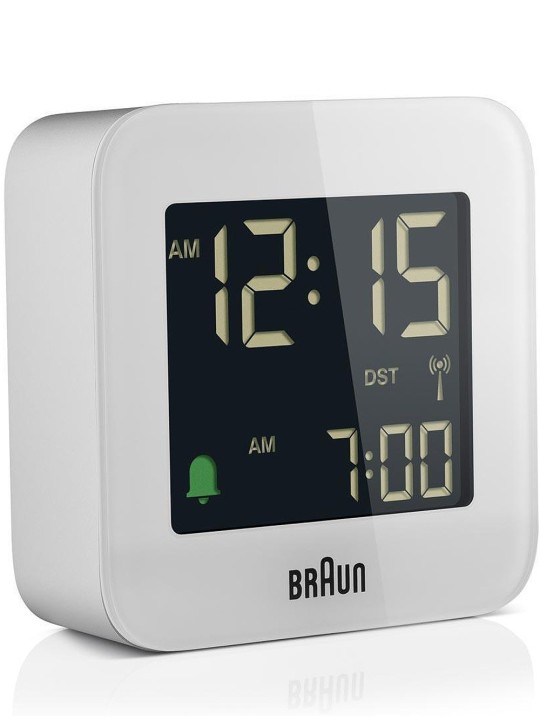 sveglia Braun BC08W-DCF digital radio controlled alarm clock
