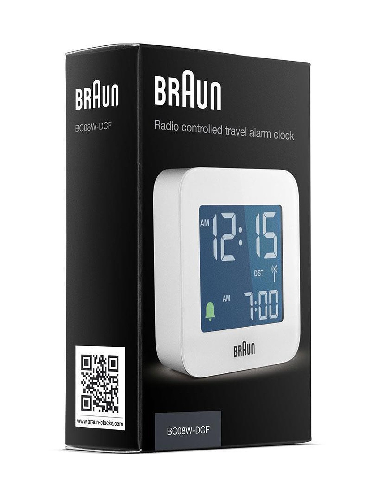sveglia Braun BC08W-DCF digital radio controlled alarm clock