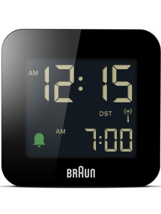 sveglia Braun BC08B-DCF digital radio controlled alarm clock
