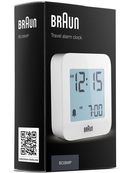 sveglia Braun BC08W classic digital alarm clock