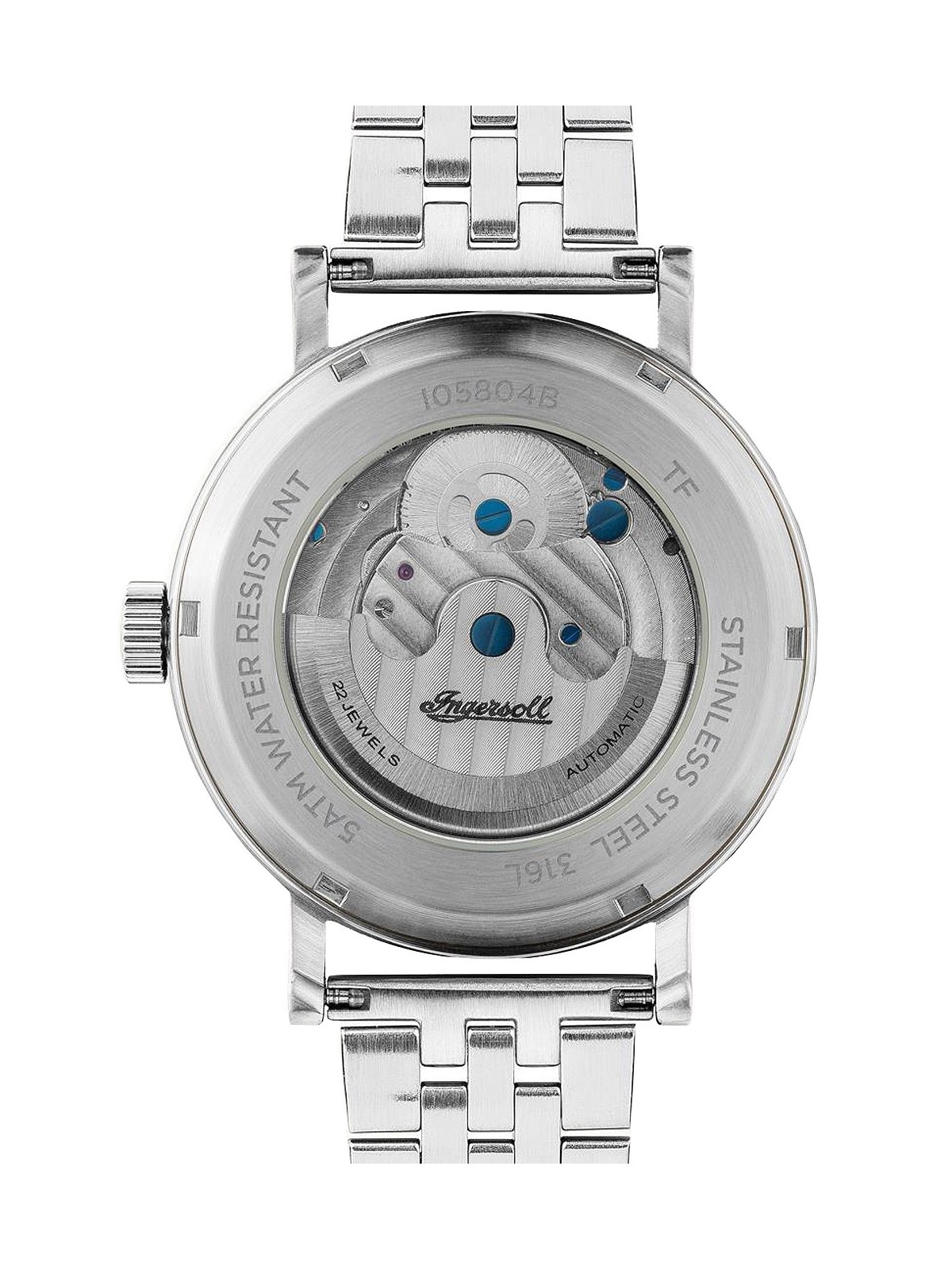 orologio uomo Ingersoll I05804B The Charles automatic 44mm 5ATM