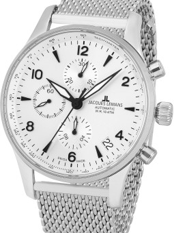 orologio uomo Jacques Lemans 1-1935B London automatic chronograph 44mm 10ATM
