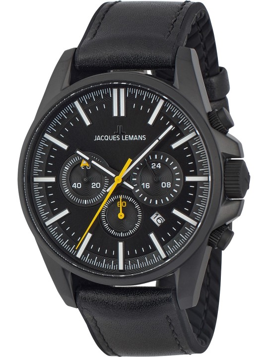 orologio uomo Jacques Lemans 1-2119B Liverpool chronograph 44mm 10ATM