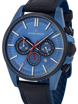 orologio uomo Jacques Lemans 1-2119C Liverpool chronograph 44mm 10ATM