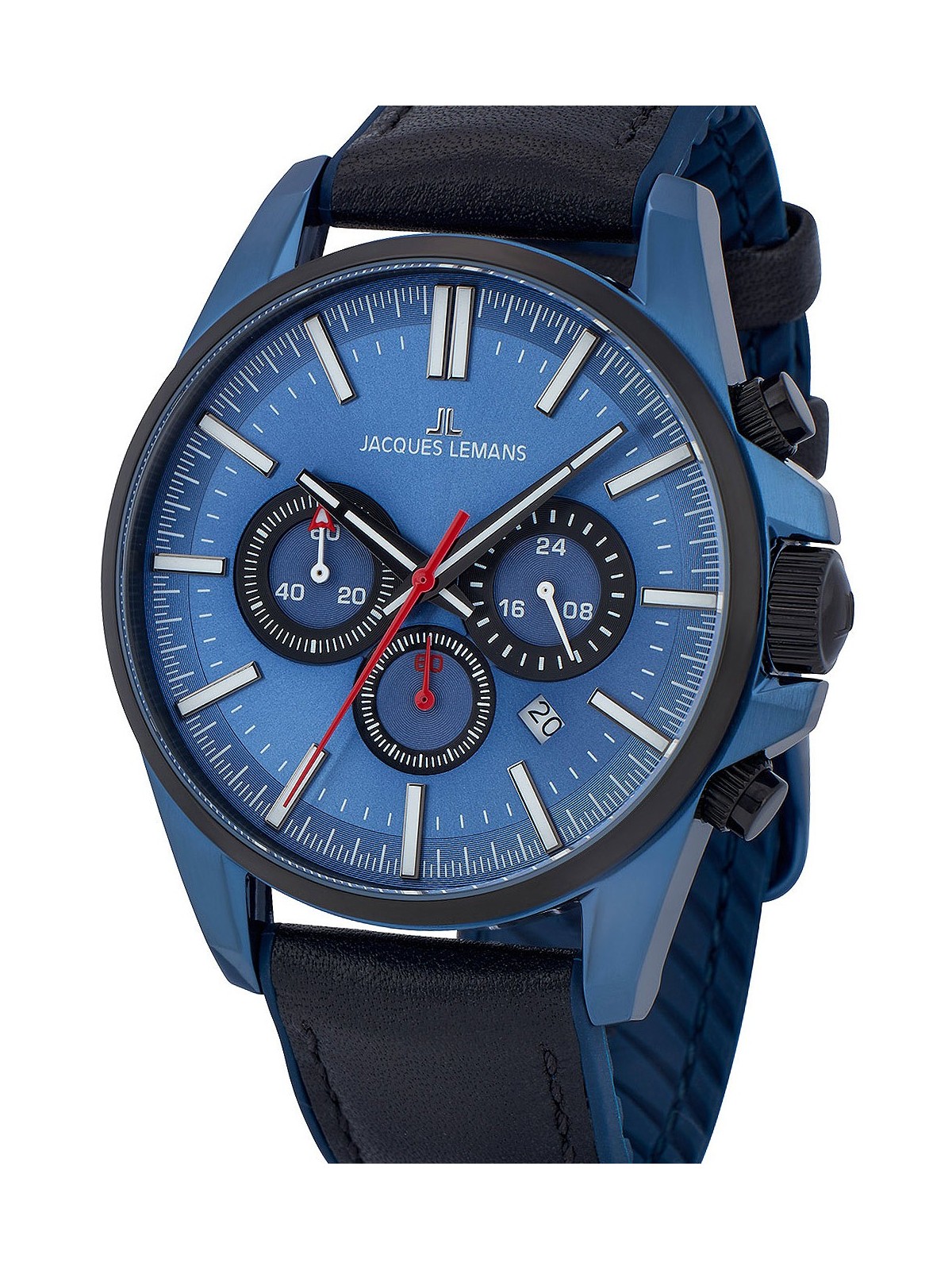 orologio uomo Jacques Lemans 1-2119C Liverpool chronograph 44mm 10ATM