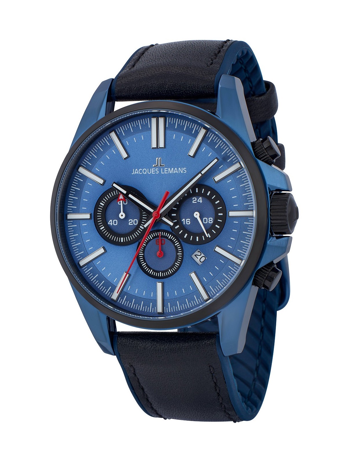 orologio uomo Jacques Lemans 1-2119C Liverpool chronograph 44mm 10ATM