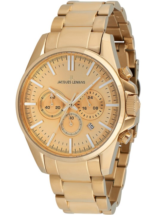 orologio uomo Jacques Lemans 1-2119I Liverpool chronograph 44mm 10ATM