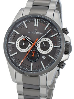 orologio uomo Jacques Lemans 1-2119E Liverpool chronograph 44mm 10ATM