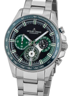 orologio uomo Jacques Lemans 1-2127G Liverpool chronograph 40mm 10ATM
