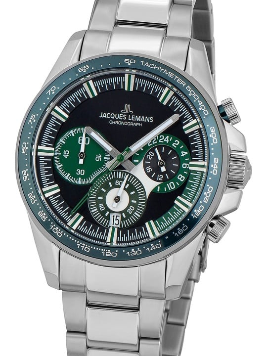 orologio uomo Jacques Lemans 1-2127G Liverpool chronograph 40mm 10ATM