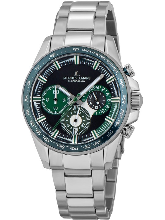 orologio uomo Jacques Lemans 1-2127G Liverpool chronograph 40mm 10ATM