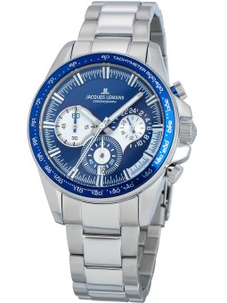 orologio uomo Jacques Lemans 1-2127F Liverpool chronograph 40mm 10ATM