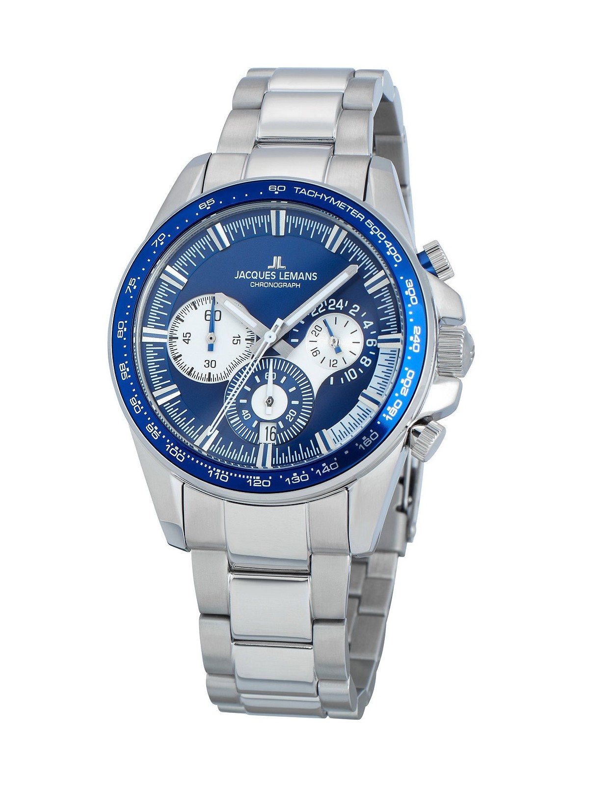 orologio uomo Jacques Lemans 1-2127F Liverpool chronograph 40mm 10ATM