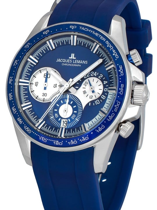 orologio uomo Jacques Lemans 1-2127B Liverpool chronograph 40mm 10ATM