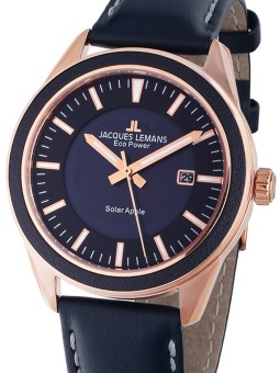 orologio uomo Jacques Lemans 1-2116C Eco Power Apple 40mm 10ATM