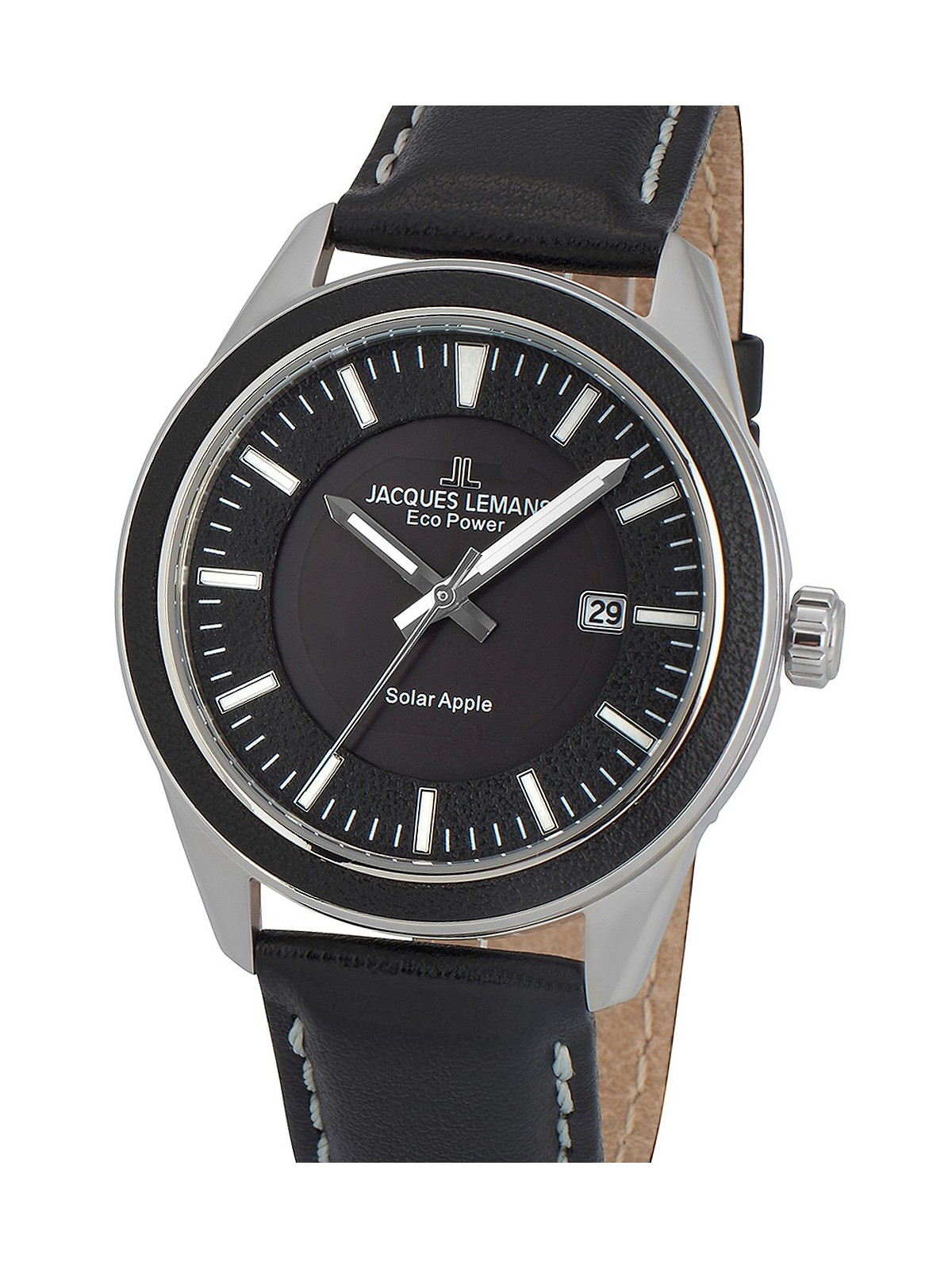 orologio uomo Jacques Lemans 1-2116A Eco Power Apple 40mm 10ATM