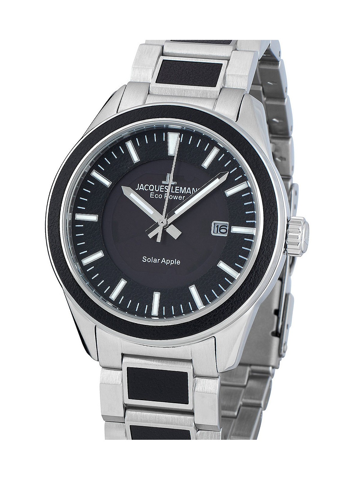orologio uomo Jacques Lemans 1-2116D Eco Power Apple 40mm 10ATM
