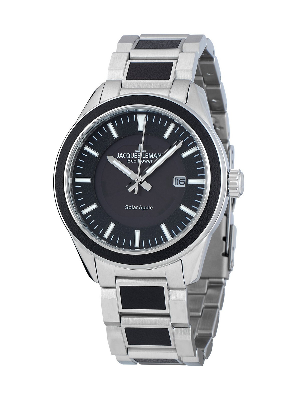 orologio uomo Jacques Lemans 1-2116D Eco Power Apple 40mm 10ATM