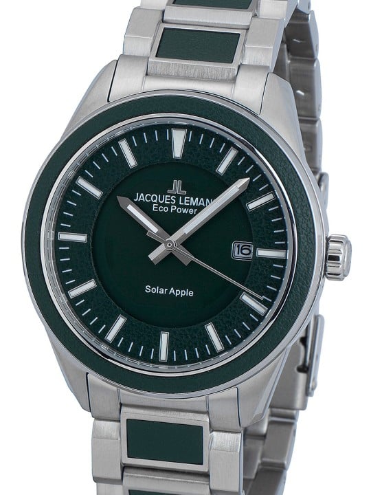 orologio uomo Jacques Lemans 1-2116E Eco Power Apple 40mm 10ATM